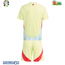 Spania Bortedraktsett Barn EM 2024 Kortermet (+ Korte bukser)